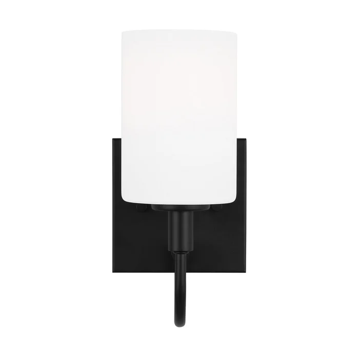 Visual Comfort Studio 4157101-112 Oak Moore One Light Bath Vanity, Midnight Black