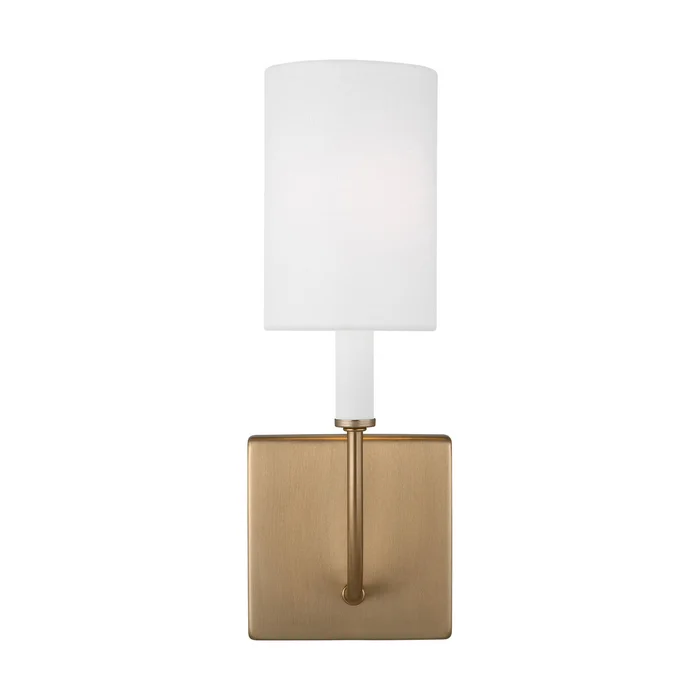 Visual Comfort Studio 4167101EN-848 Greenwich LED Bath Wall Sconce, Satin Brass