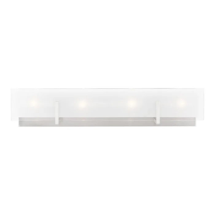 Visual Comfort Studio 4430804EN-962 Syll Four Light Wall / Bath, Brushed Nickel
