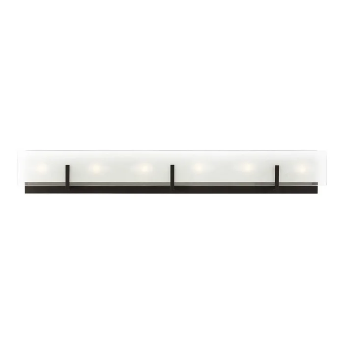 Visual Comfort Studio 4430806EN-112 Syll Six Light Wall / Bath, Midnight Black