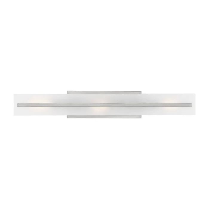 Visual Comfort Studio 4654303EN3-962 Dex LED Bath Wall Sconce, Brushed Nickel