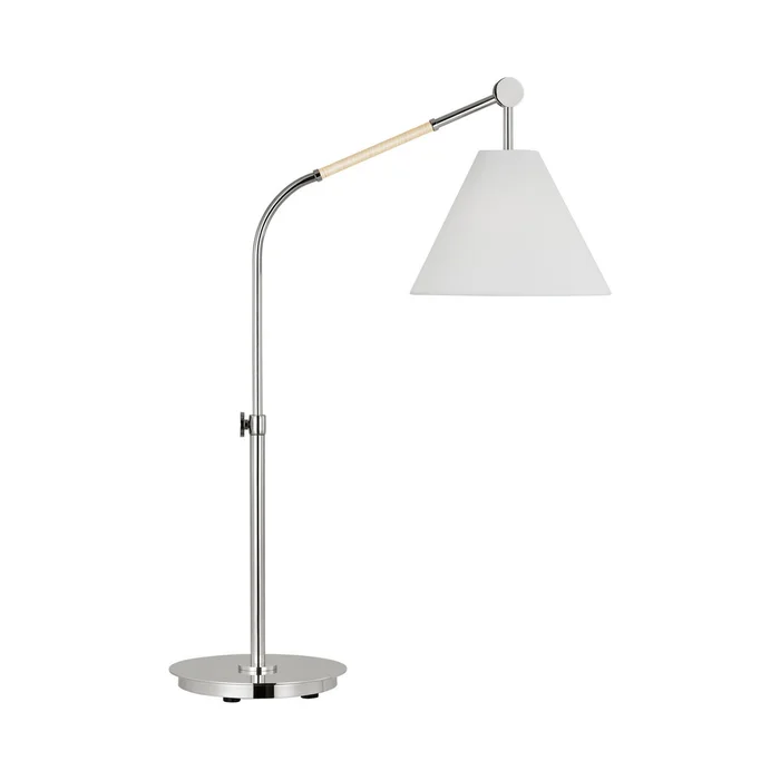 Visual Comfort Studio AET1041PN1 Remy One Light Table Lamp, Polished Nickel (Discontinued)