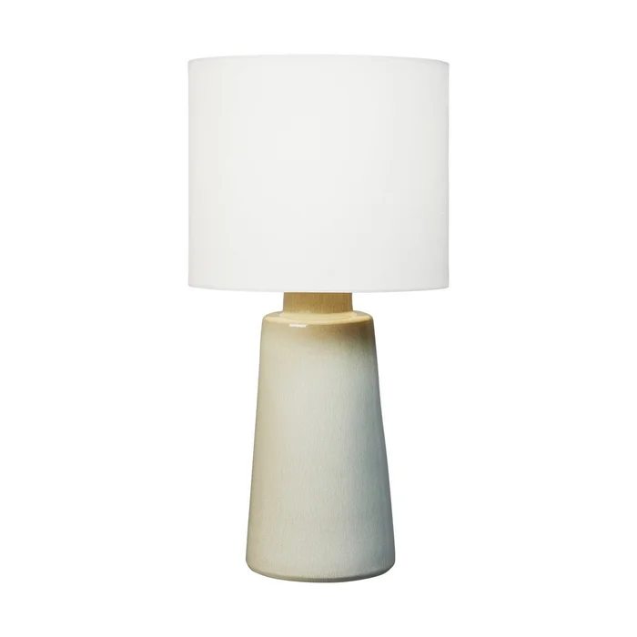 Visual Comfort Studio BT1071SHG1 Vessel One Light Table Lamp, Shellish Grey