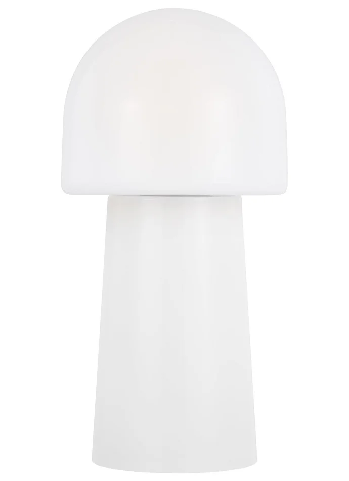 Visual Comfort Studio ET1412MG13 Enoki One Light Table Lamp, Milk Glass (Discontinued)