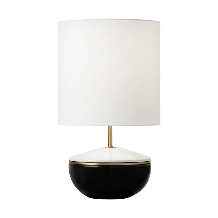 Visual Comfort Studio KST1091CBK1 Cade One Light Table Lamp, Black