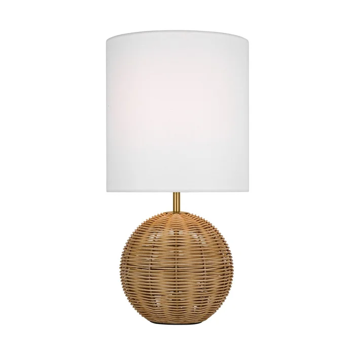 Visual Comfort Studio KST1151BBS1 Mari One Light Table Lamp, Burnished Brass