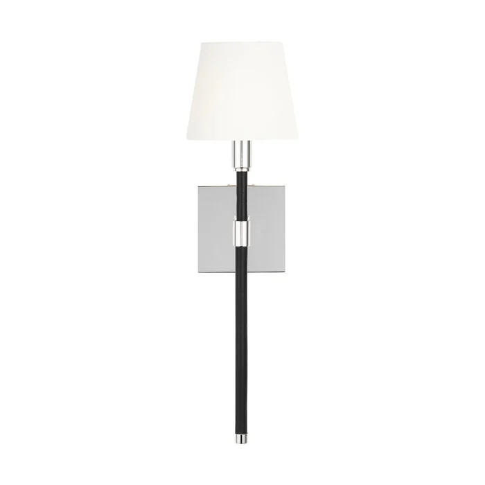 Visual Comfort Studio LW1011PN Katie One Light Wall Sconce, Polished Nickel