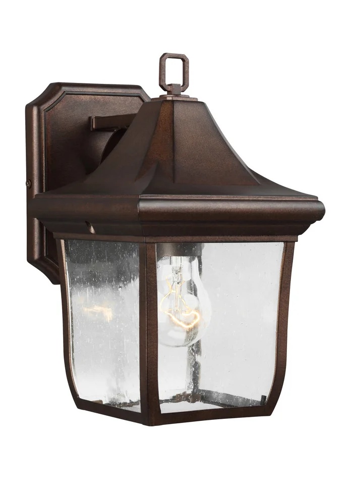 Visual Comfort Studio OL13100PTBZ Oakmont One Light Outdoor Wall Lantern, Patina Bronze