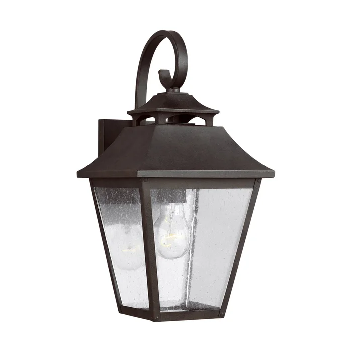 Visual Comfort Studio OL14402SBL Galena One Light Lantern, Sable