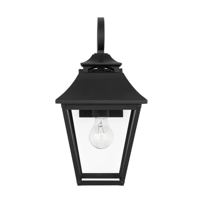 Visual Comfort Studio OL14402TXB Galena One Light Outdoor Wall Sconce, Textured Black