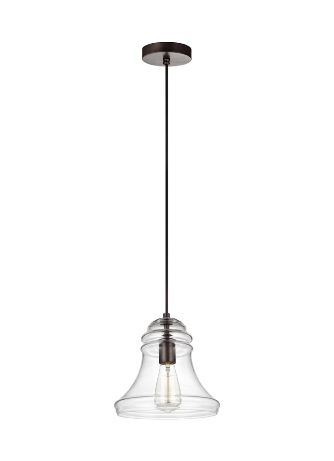 Visual Comfort Studio P1440ORB Doyle One Light Mini-Pendant, Oil Rubbed Bronze (Discontinued)