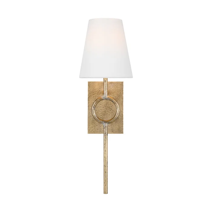 Visual Comfort Studio TFW1021CGD Montour One Light Wall Sconce, Coastal Gild
