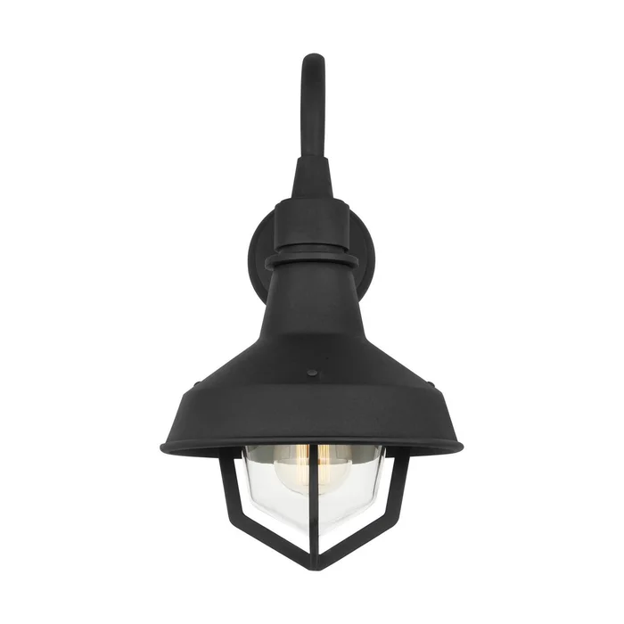 Visual Comfort Studio TO1011TXB Hollis One Light Outdoor Wall Sconce, Textured Black