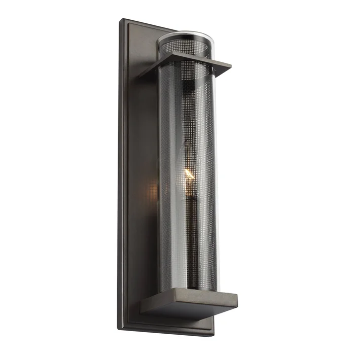 Visual Comfort Studio WB1874ANBZ Silo One Light Wall Sconce, Antique Bronze
