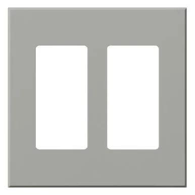 VWP-2R-GR Multigang Vwp Series Wallplate For Vareo, Nova T And Grafik Eye