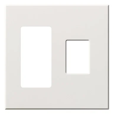 VWP-2RC-WH Multigang Vwp Series Wallplate For Vareo, Nova T And Grafik Eye