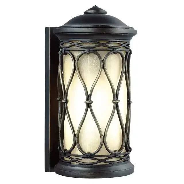 Wellfleet Aged Bronze IP44 Wall Light