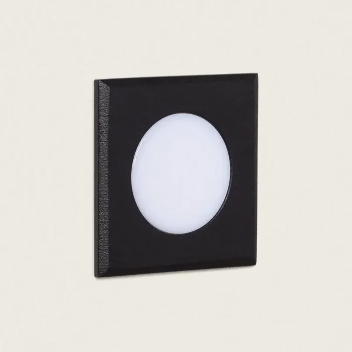Welly Square 2W Outdoor Recessed LED Wall Light – Ledkia