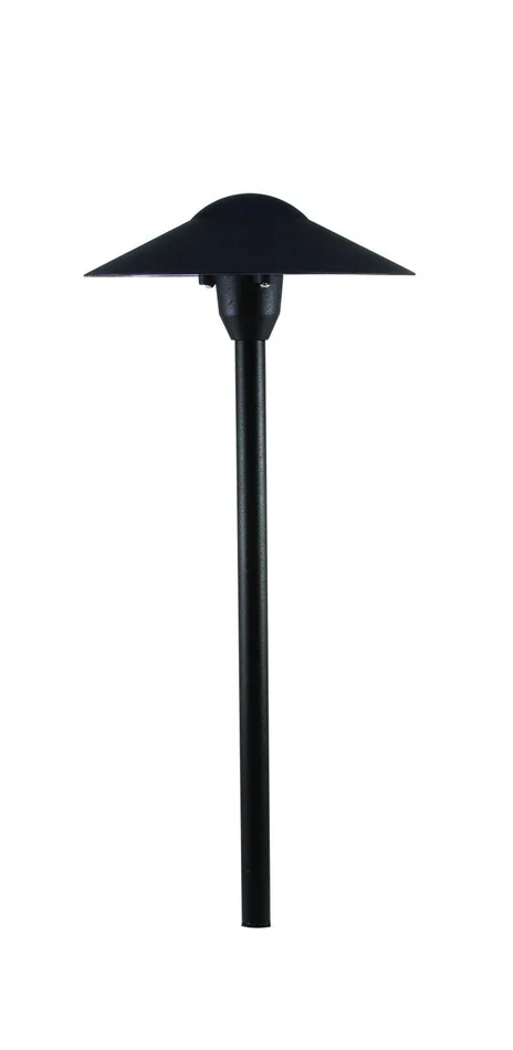 Westgate 12V 3W LED Pagoda Path Light, Warm White – Black Finish