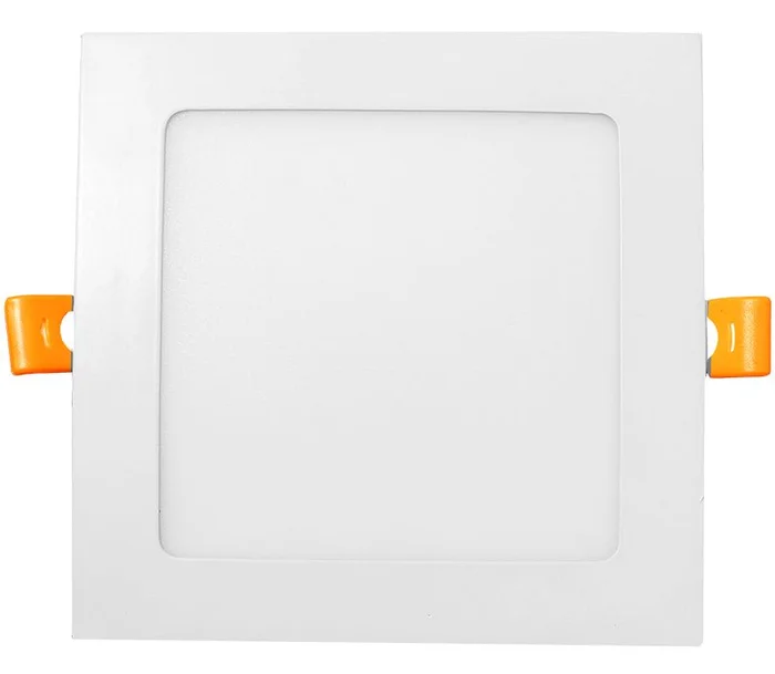 Westgate 15W 6″ LED Square Ultra Slim Round-Back Recessed Lights