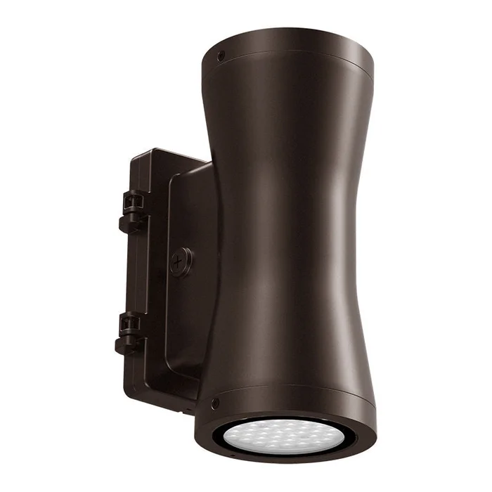 Westgate Architechtural 7in Up-down Cyl, 18W, 3000K, Led Outdoor Light – Bronze