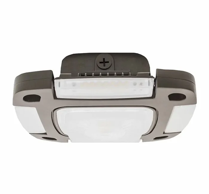 Westgate CDX-35-55W-MCTP-BR LED Canopy/Parking Light, Adjustable Wattage (35W/45W/55W), Adjustable CCT (3000K/4000K/5000K), Bronze