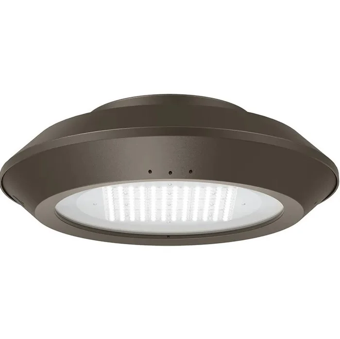 Westgate GPX-18-60W-MCTP-CM LED Post Disk Light with Ceiling Mount, Adjustable Wattage (18W/30W/45W/60W), Adjustable CCT (3000K/4000K/5000K), Bronze