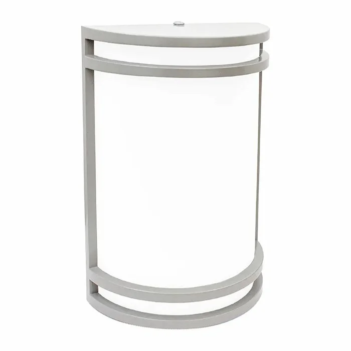 Westgate LDS-MCT-D 10″ Outdoor LED Decorative Wall Sconce, 12W, Adjustable CCT (3000K/4000K/5000K), Gray