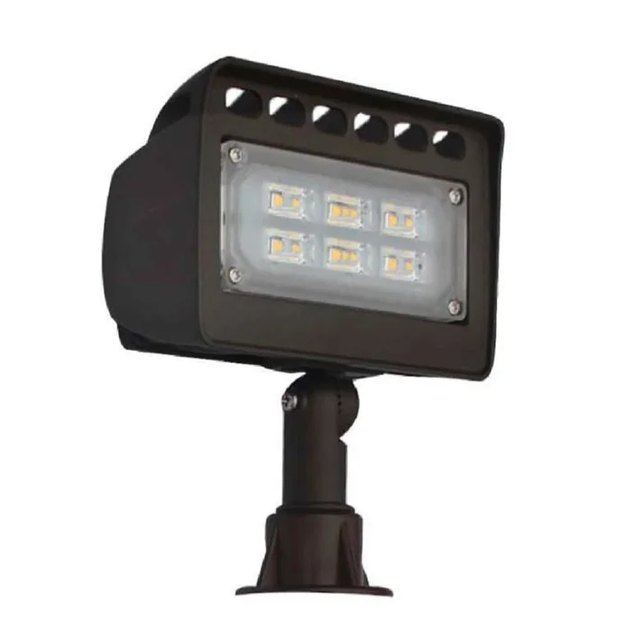 Westgate LF4-12V-6W-30K Integrated LED Wall Wash Light, 12V, 6W, 3000K, Bronze