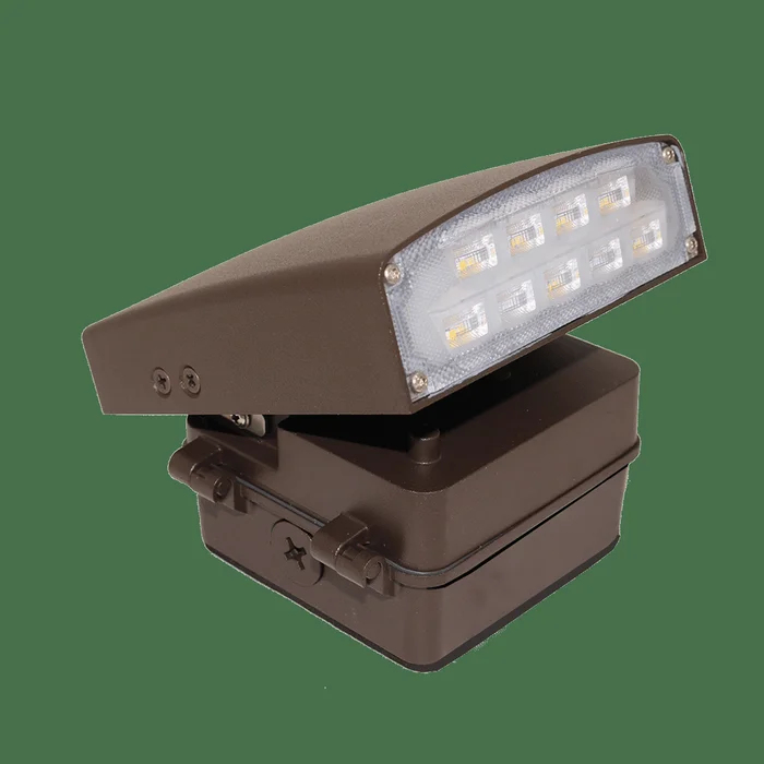 Westgate LWA-20CW 20W 5000K LED Cutoff & Adjustable Wall Pack – Bronze