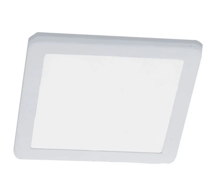 Westgate PL12S-30K-WH 4″ Square Slim LED Puck Light, 12V, 3.5W, 3000K, White