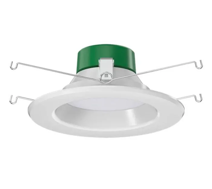 Westgate RDL6-ST-MCT5 6″ Round LED Recessed Light with Smooth Trim, 15W, Adjustable CCT (2700K/3000K/3500K/4000K/5000K), White