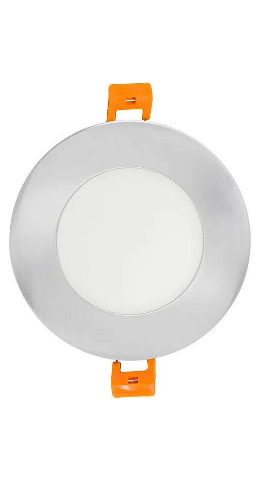 Westgate RSL3-MCT5-BN 3″ Round Ultra-Slim LED Recessed Light, 6W, Adjustable CCT (2700K/3000K/3500K/4000K/5000K), Brushed Nickel