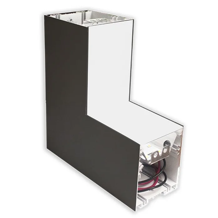 Westgate SCX-IC-MCT4-BK Inside Corner Black Fixture Module – Black