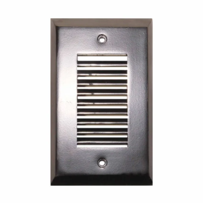 Westgate SLT-LV-ORB Louver Vertical Single-Gang LED Step Light Engine – Oil-Rubbed Bronze