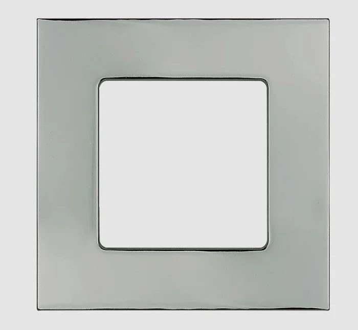 Westgate SSL4-TRM-CH 4″ Square Clip-On Trim for SSL Series Recessed Lights, Chrome
