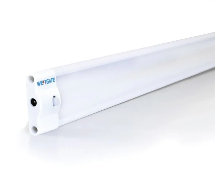 Westgate UCW12WW 12″ Linear LED Undercabinet Light, 12V, 3W, 3000K, White