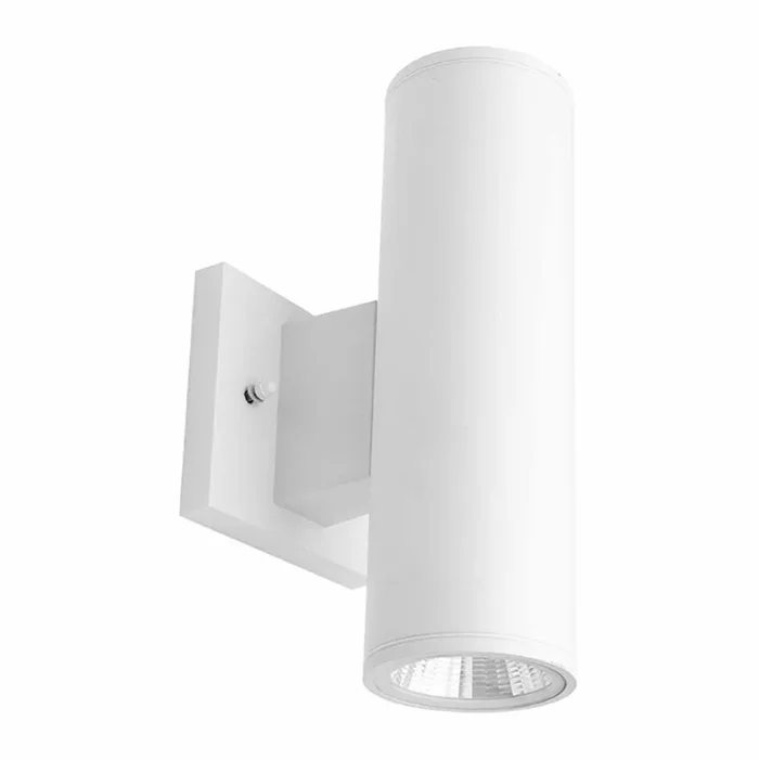Westgate WMC3-UDL-MCT-WH-DT 3″ Outdoor LED Cylinder Up/Down Light, 18W, Adjustable CCT (3000K/4000K/5000K), White