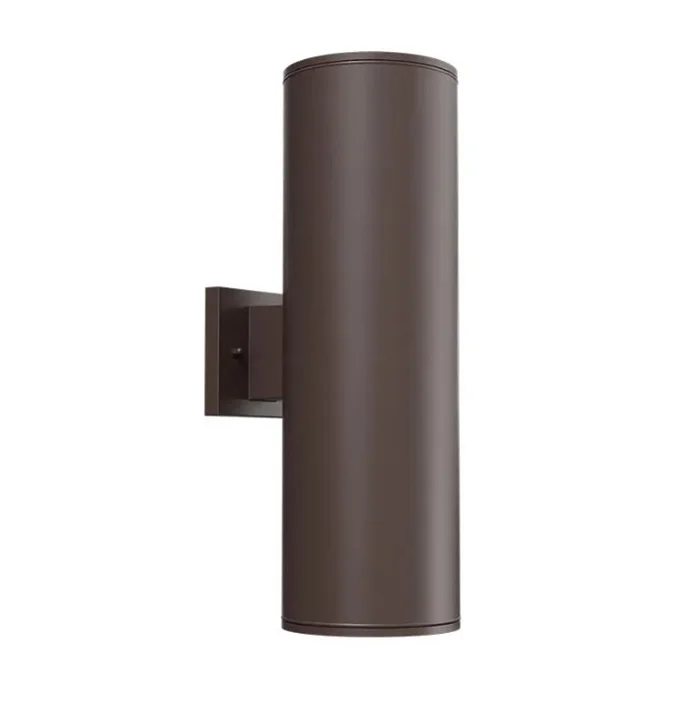 Westgate WMCL-UDL-MCT-BK 6″ Outdoor LED Cylinder Up/Down Light, 40W, Adjustable CCT (3000K/4000K/5000K), Black