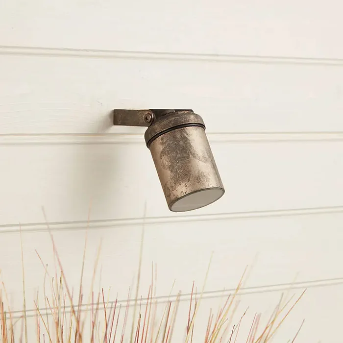 Westport Coastal Lighthouse Outdoor Wall Mounted Spotlight – Pewter – Online Lighting