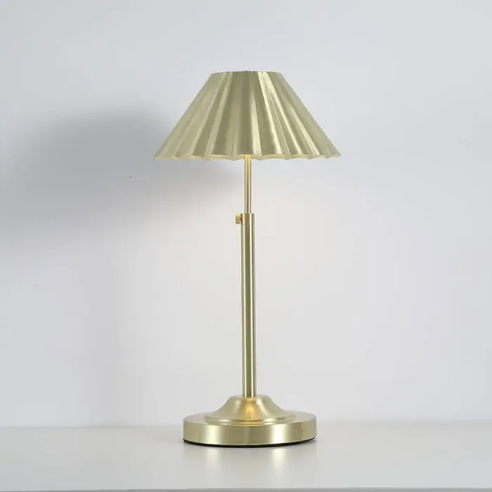 Westport Jules USB Rechargeable LED Touch Table Lamp – Brass – Online Lighting