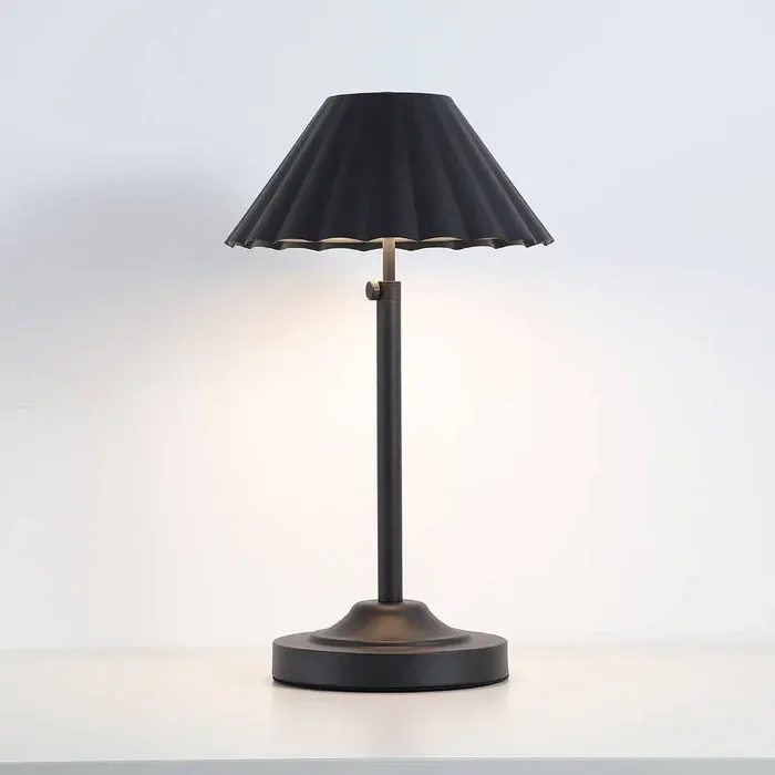 Westport Jules USB Rechargeable LED Touch Table Lamp – Matt Black – Online Lighting