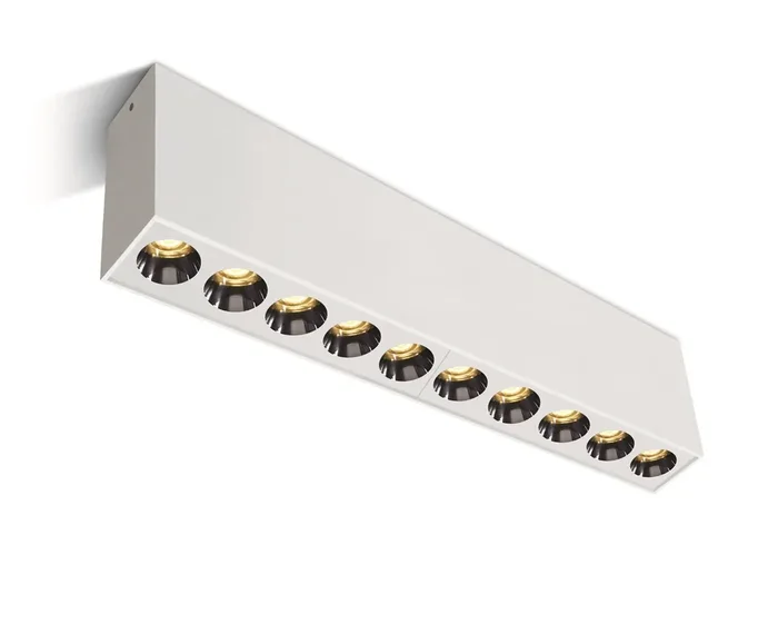White 24W Surface ceiling Dark light, IP20.