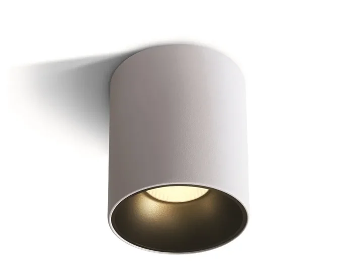 White 30W COB LED cylinder, ideal for residentialand commercial illumination.