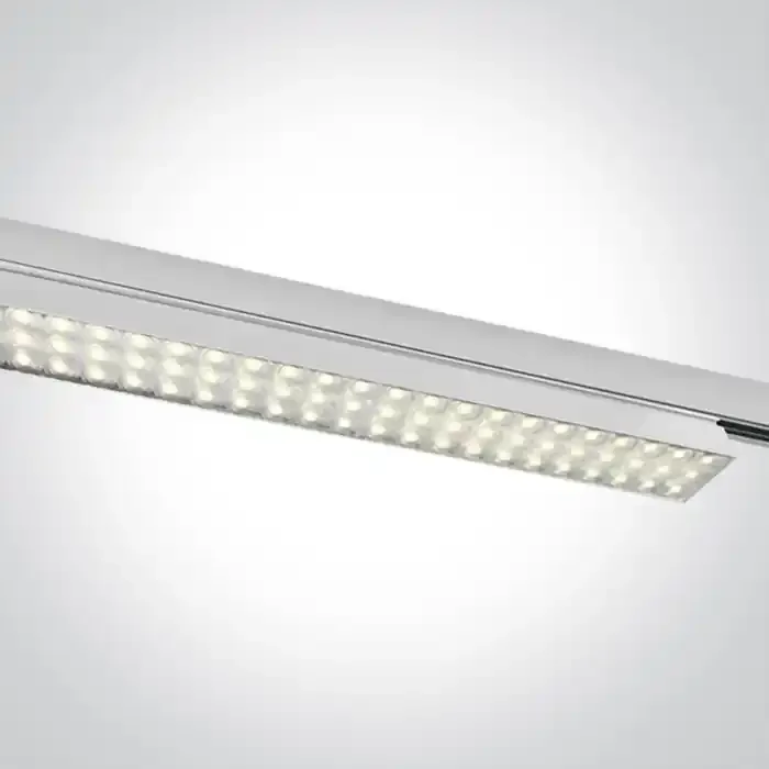 White 30W SMD LED track light.