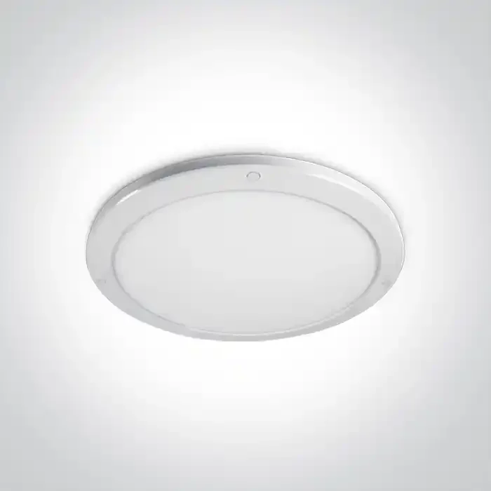 White 38W LED slim plafo light, IP40, suitable for residential andcommercial application.
