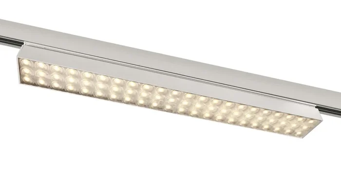 White 60W SMD LED track light.
