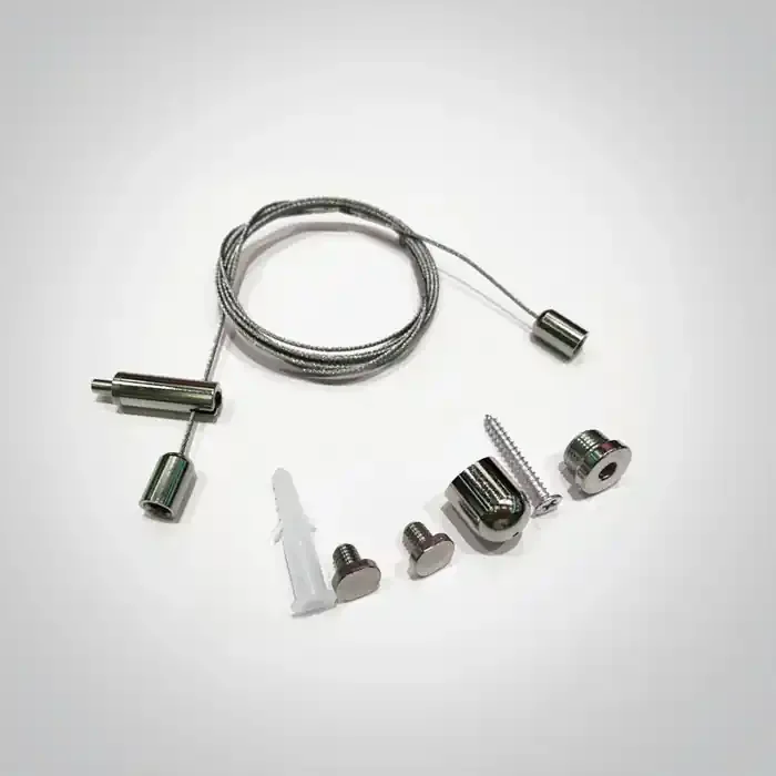 White 80W adjustable supermarket linear light.