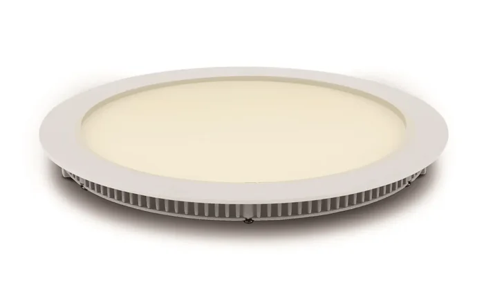White CCT Variable 18W slim downlight LED, IP20, ideal for commercialapplications such as offices, galleries and showrooms.