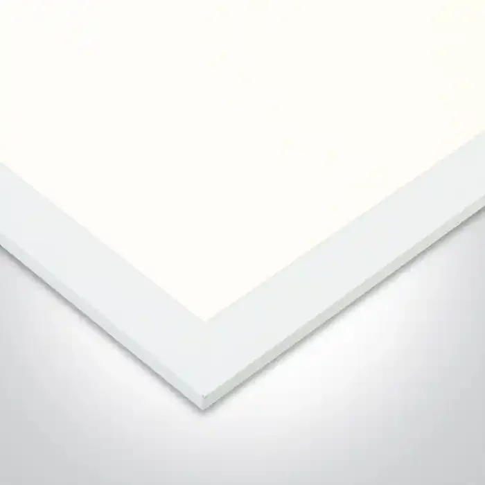 White CCT Variable 60×60 recessed backlit LED panel with microprismatic diffuser for T-rail false ceilings.